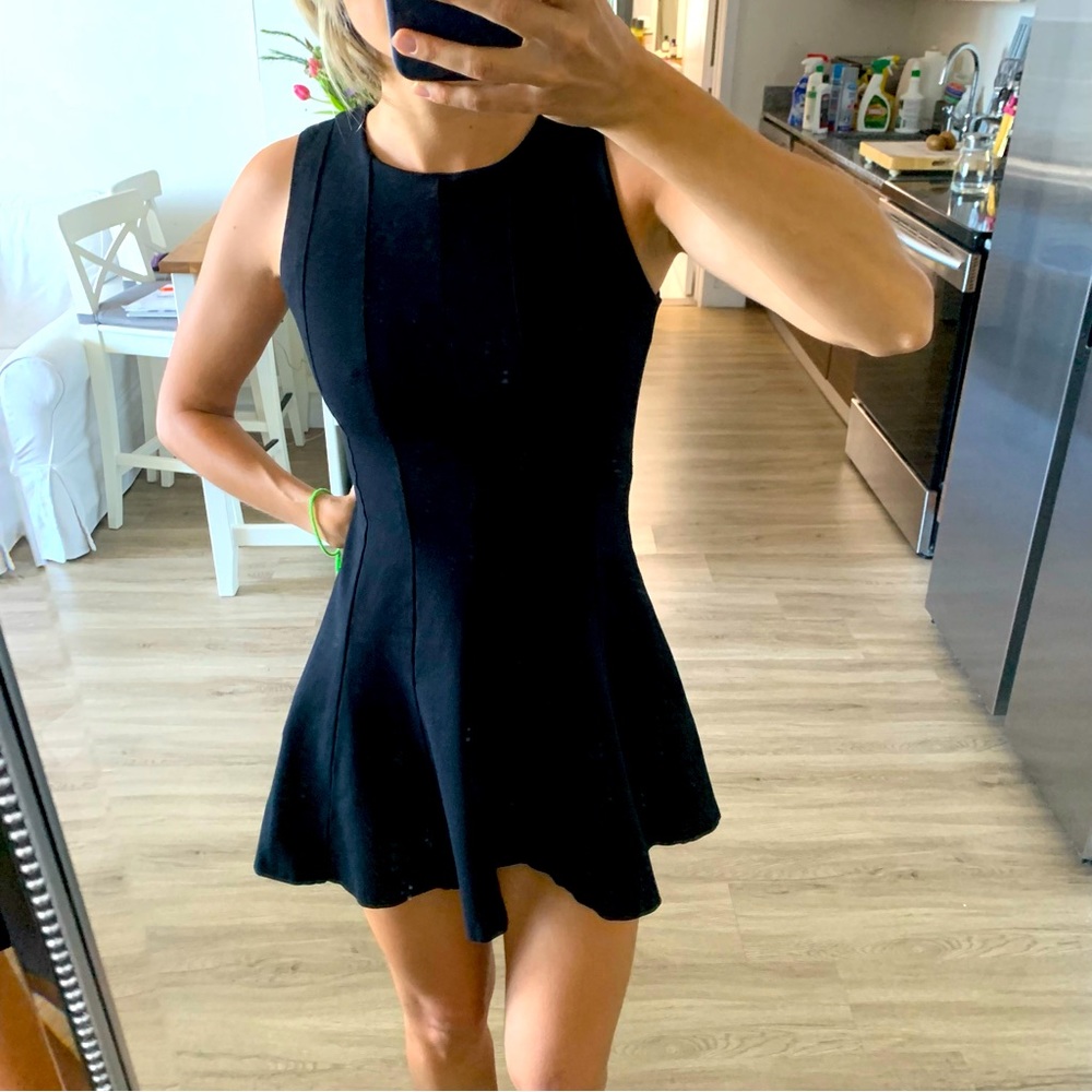 Short black dress